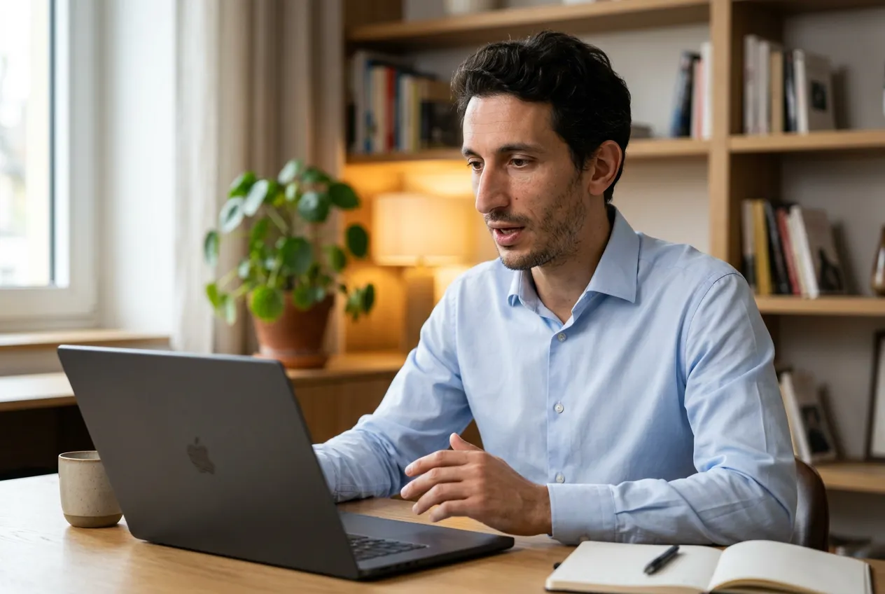 Un conseiller majuridiction.com accompagne un client sur son dossier